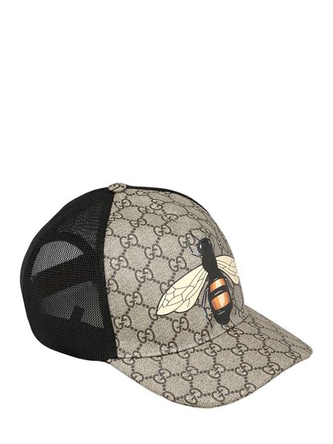 gucci mesh trucker hat|Gucci bucket hat for men.